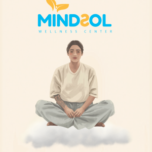 Person sitting quietly with layered shadows representing suppressed emotions