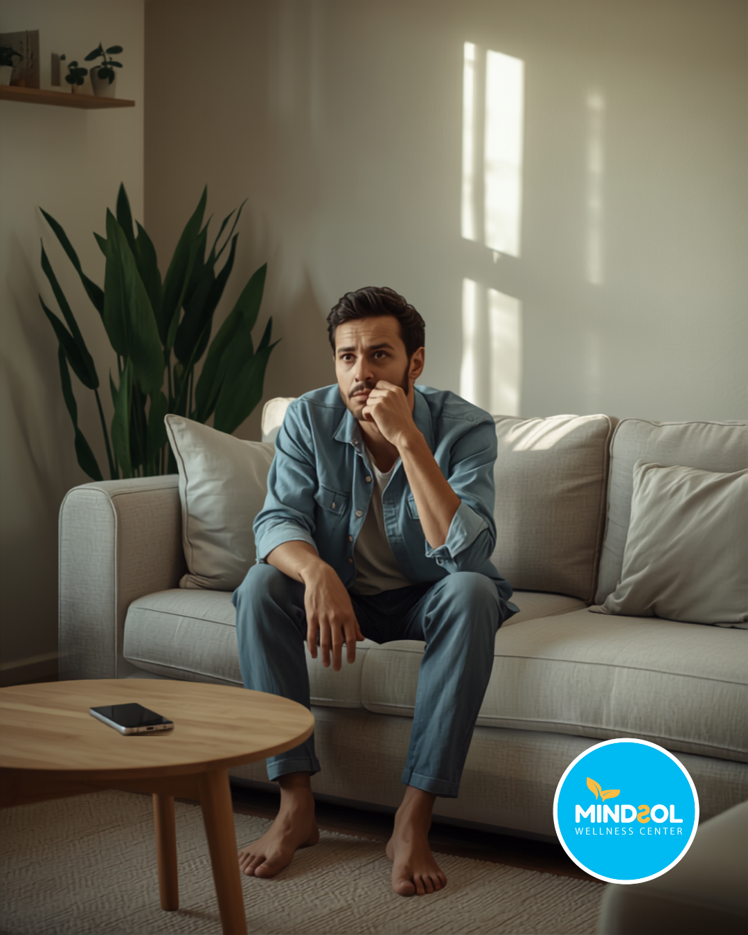 Emotionally tired adult reflecting on always being the strong one